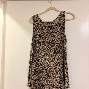 Old Navy Animal Print Top